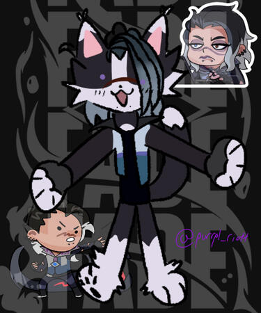 Milo dressed up as Fade for halloween! Milo dressed up as Fade for halloween!